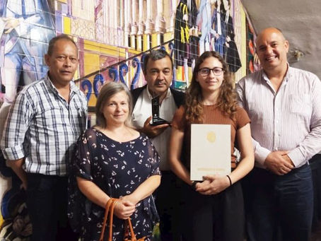 UNIVERSIDADE DE COIMBRA ATRIBUI PRÉMIO A EX-ALUNA DA ESDACSF E RECONHECE MÉRITO À ESCOLA