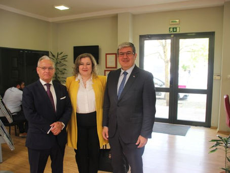 NERSANT RECEBEU EMBAIXADOR DO PARAGUAI EM PORTUGAL