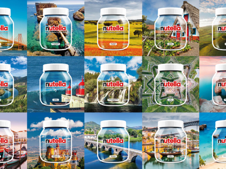 NUTELLA INSPIRA-SE NA NAZARÉ PARA OS SEUS ICÓNICOS FRASCOS DE EDIÇÃO LIMITADA