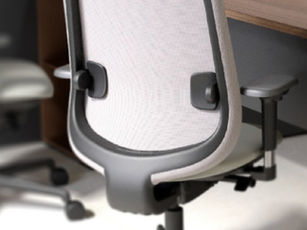 Office chair lumbar support