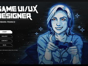 🎮 Case Study (Part 1): Designing My Own Game-Inspired Portfolio