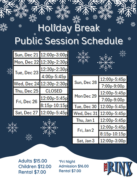 Blue Holiday Winter Wonderland Festival Flyer.png