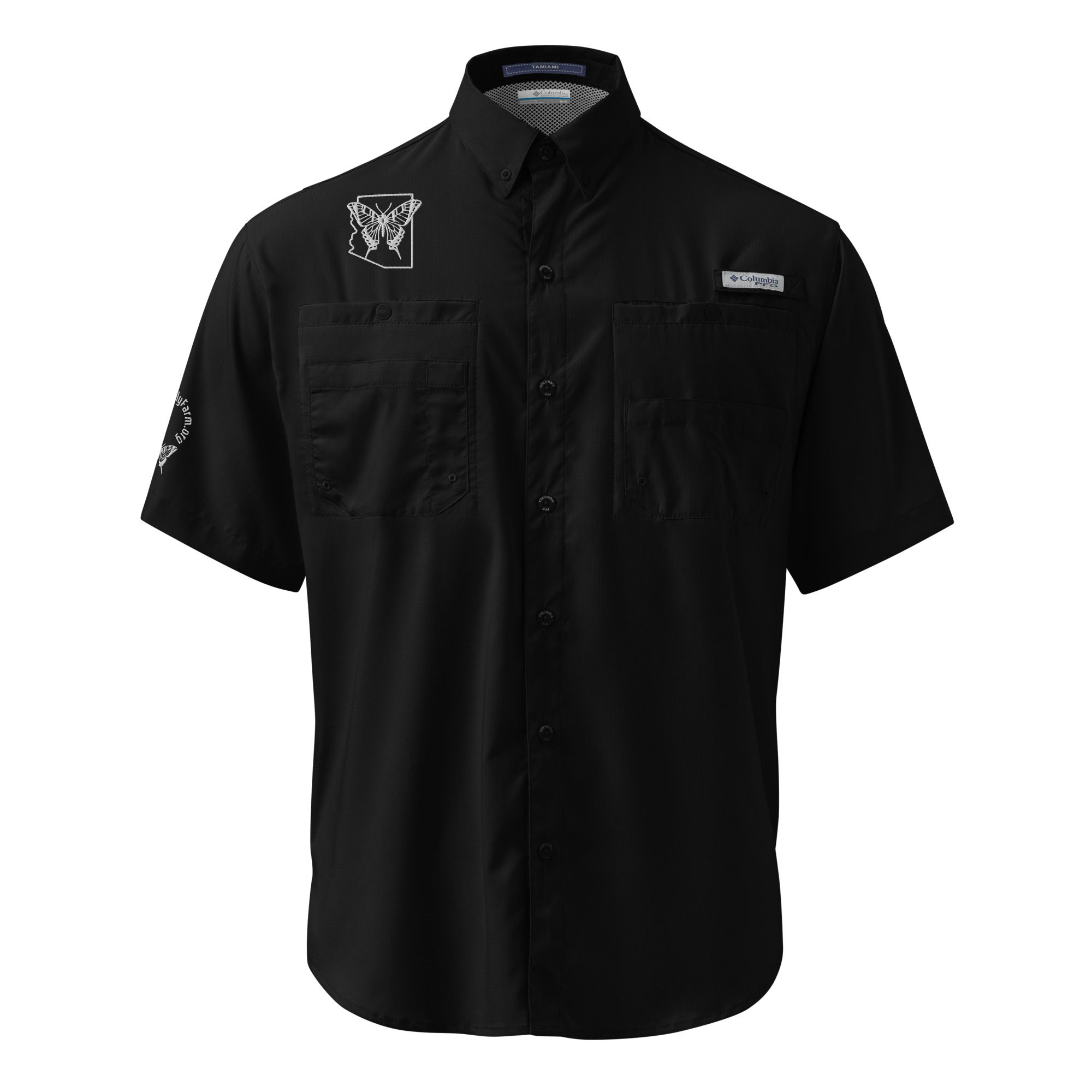 Men’s Columbia/AZ BFF short sleeve button shirt