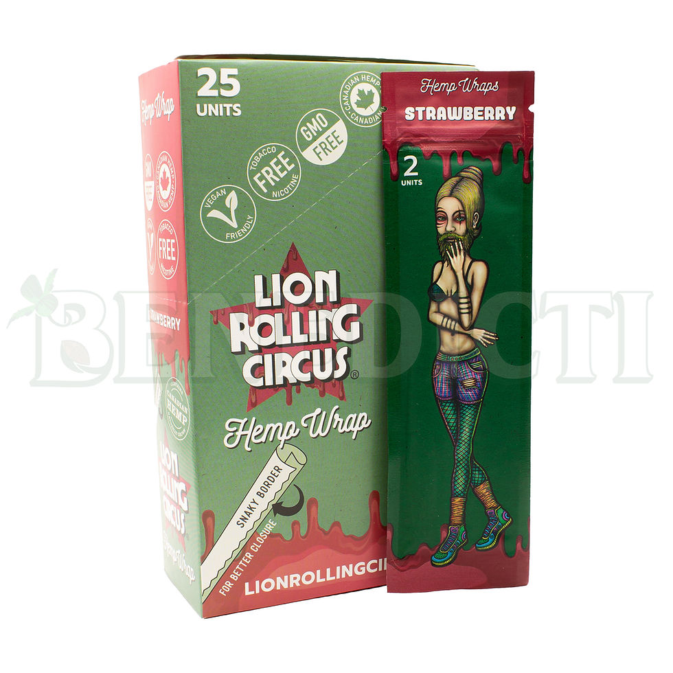 Miniatura: LION ROLLING CIRCUS HOMOGENIZED ROLLING PAPER X25 UND (GRAPE, NATURAL, MANGO, TE