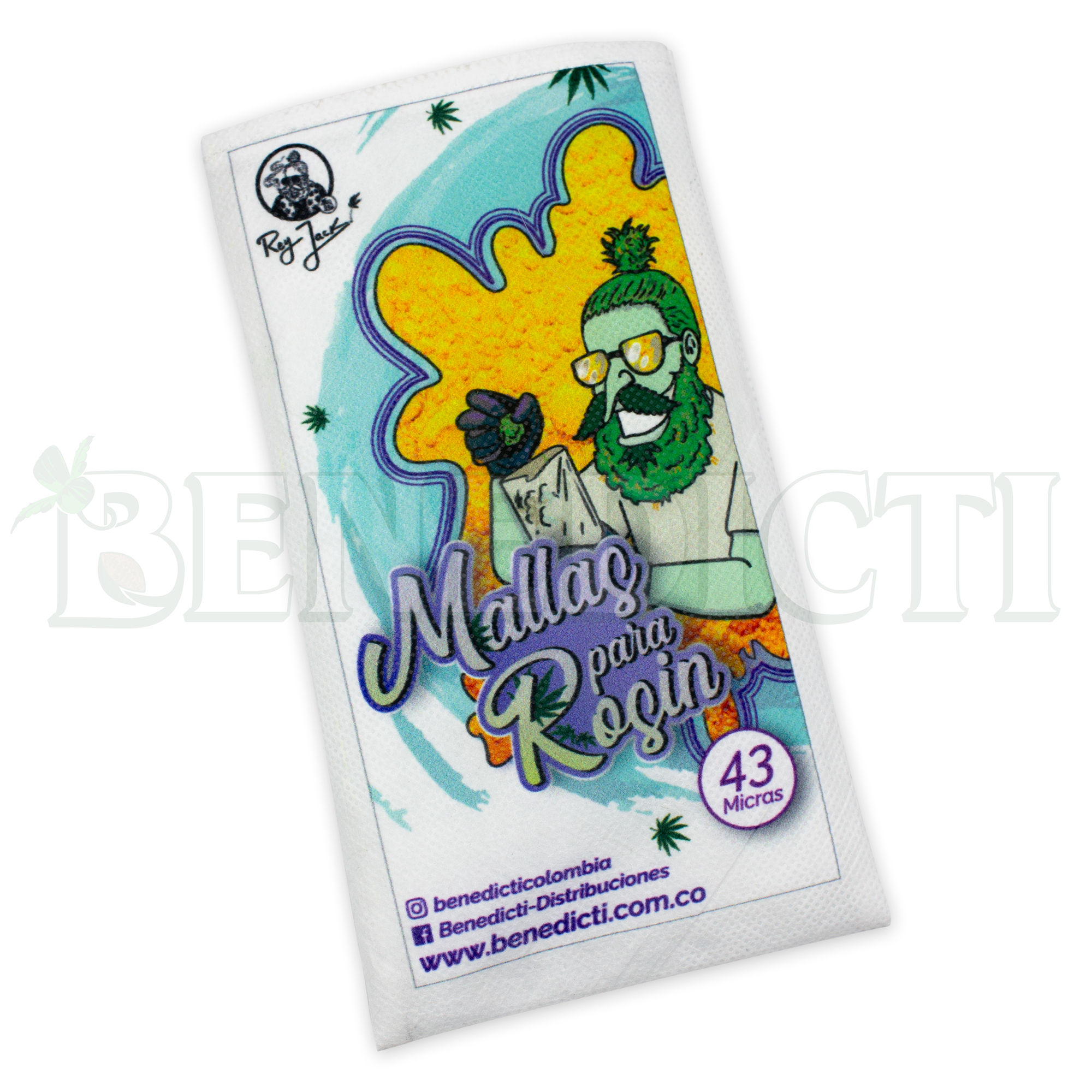 MALLAS PARA ROSIN DE 43 MICRAS N04  X 6 UND