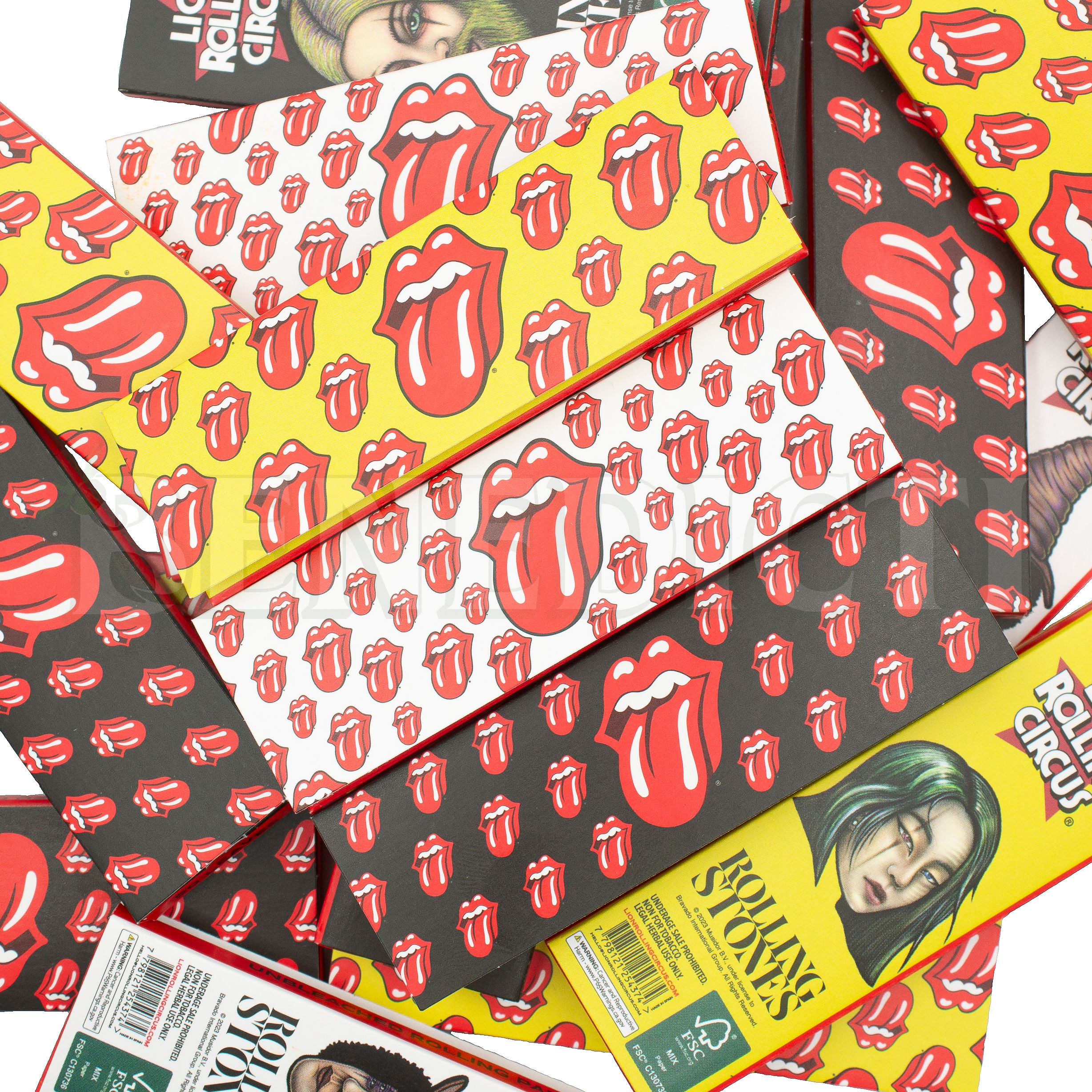 UNBLEACHED 1 1/4 ROLLING STONES