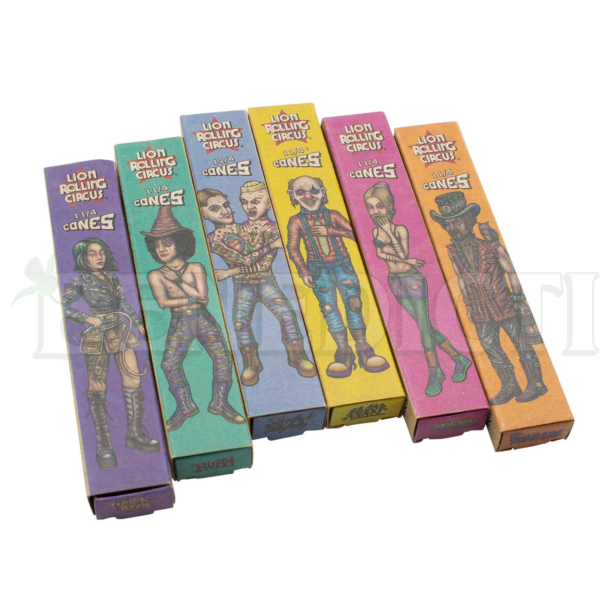 LRC CONES UNBLEACHED 1 1/4 CADA CAJETILLA X 6 UND