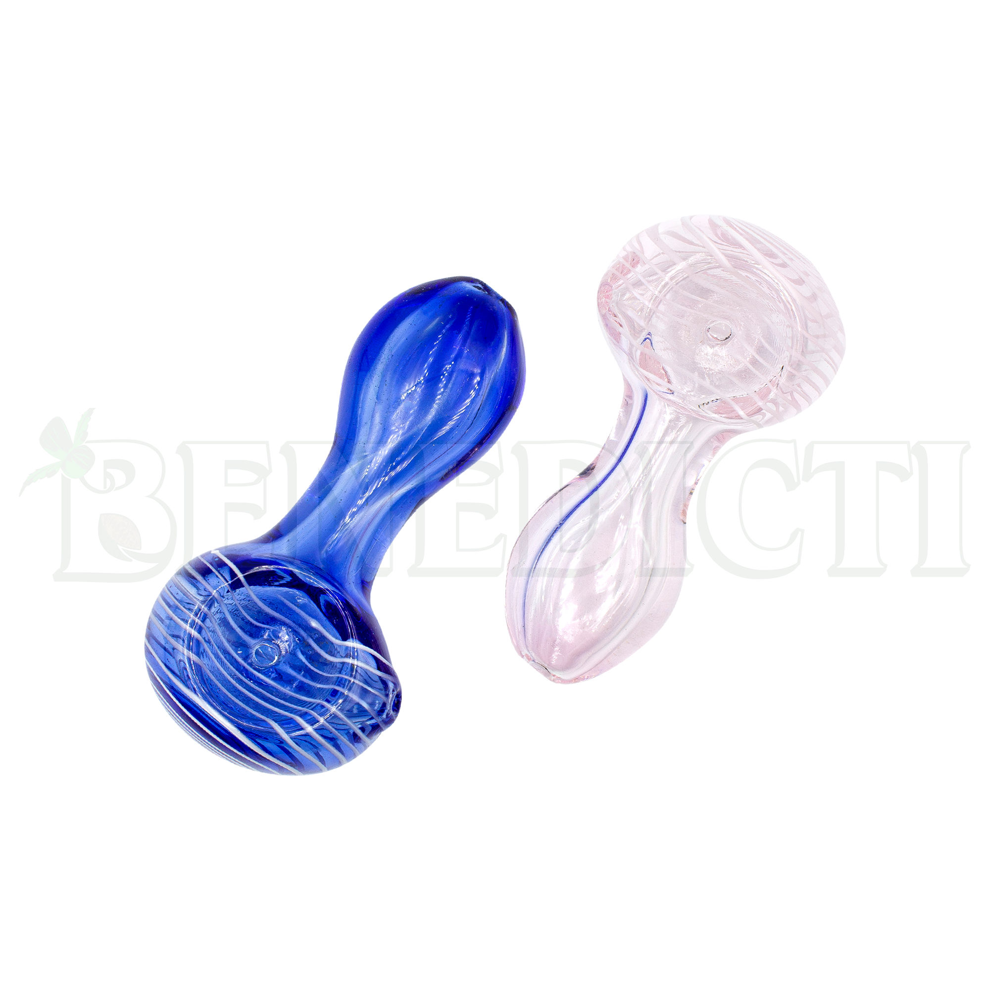 Pipa vidrio de 2,5" color superior