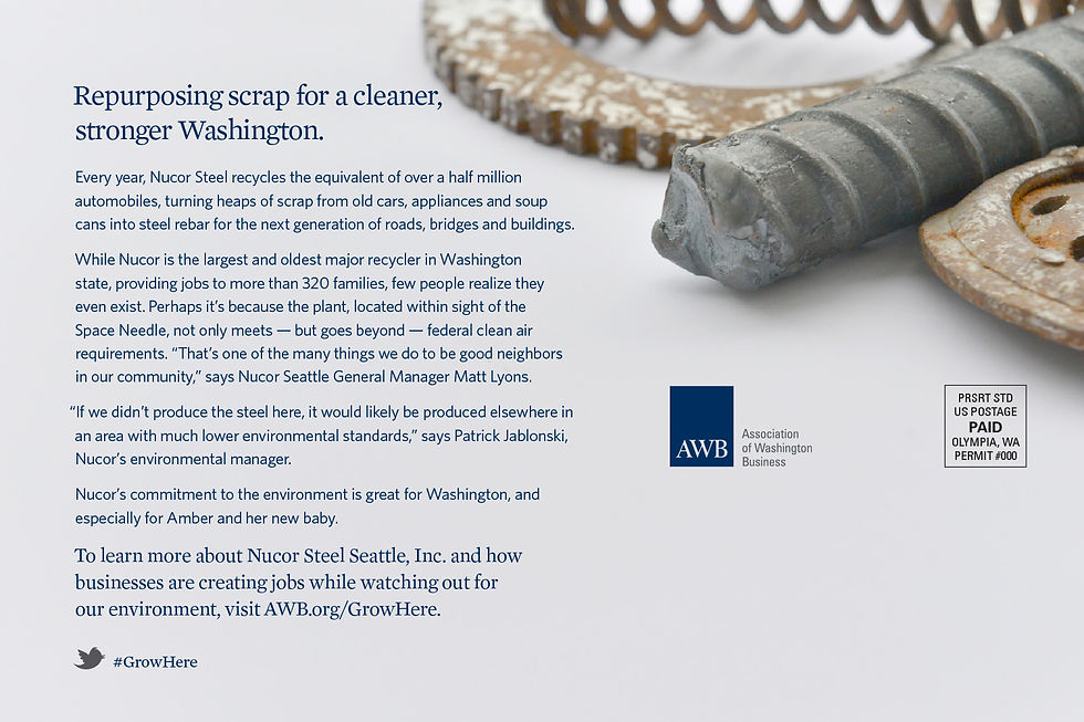 Nucor Mailer Back