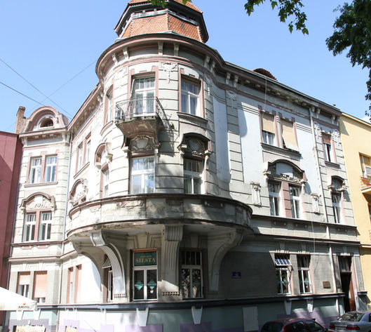 Kuća Čačinović, Preradovićevo šetalište, Viktor Axmann, 1906.
