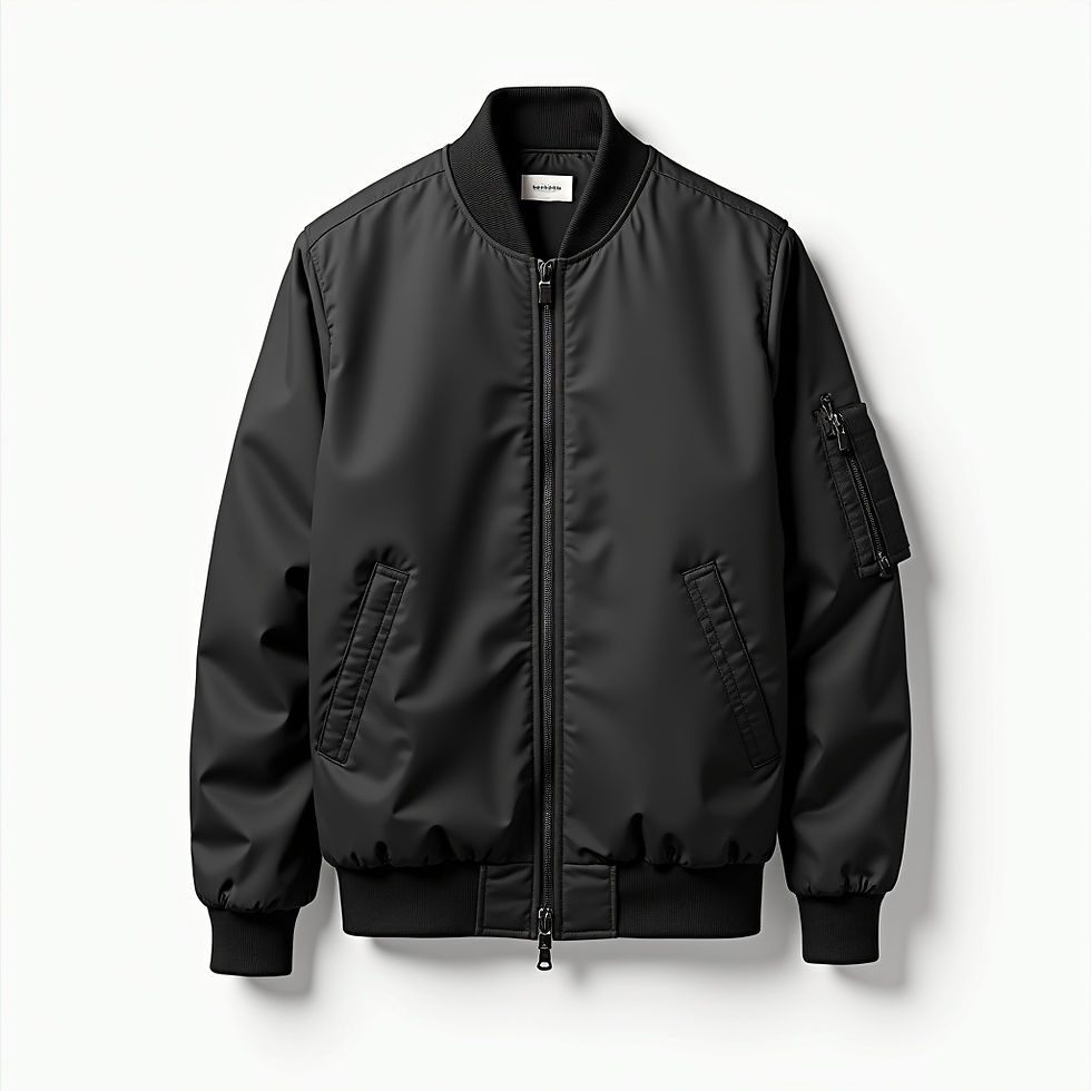 Minimalist Bomber Jacket