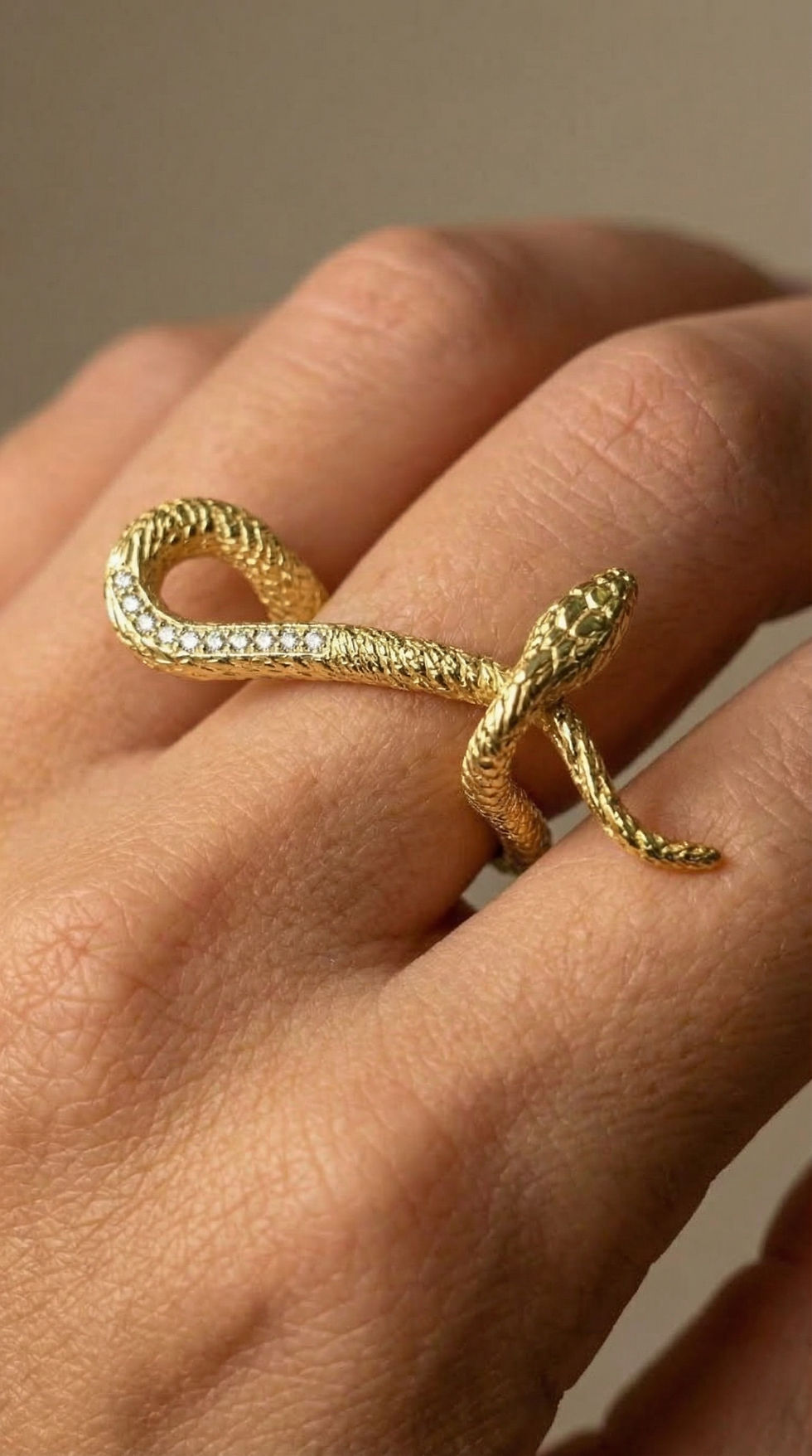 Миниатюра: LINEA snake кольцо