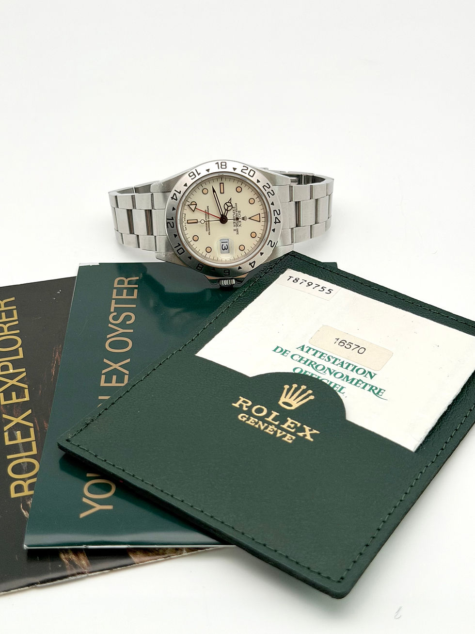 Miniaturbild: Rolex Explorer 2 16570 Cream-Dial/Chicci Di Mais 1996