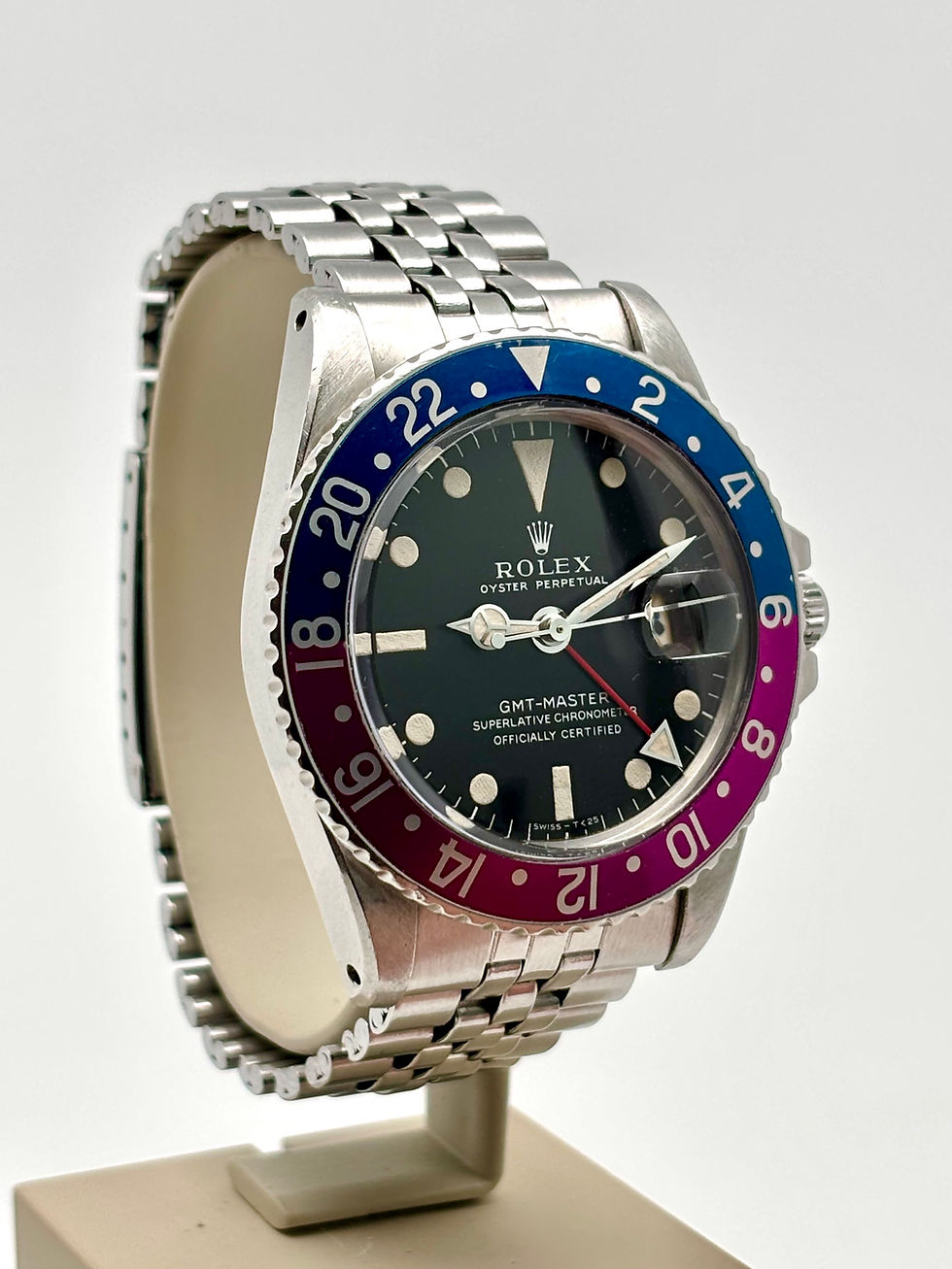 Miniaturbild: Rolex GMT Master 1675 Pepsi Fuchsia 1969