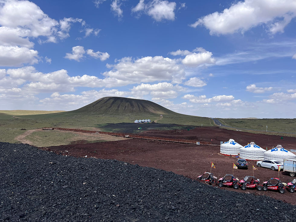 Wulanhada Volcano Geopark, Ulanqab, China, 2024