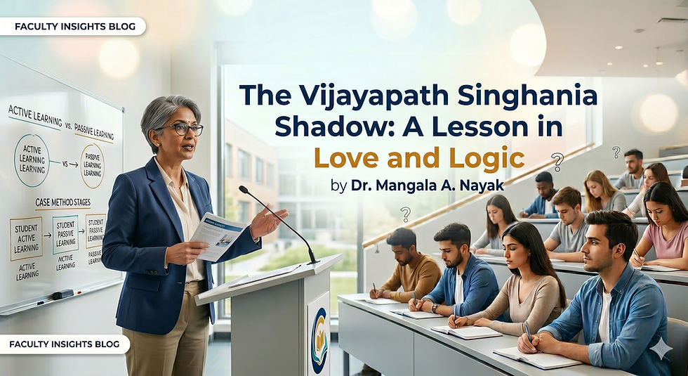 The Vijayapath Singhania Shadow: A Lesson in Love andLogic