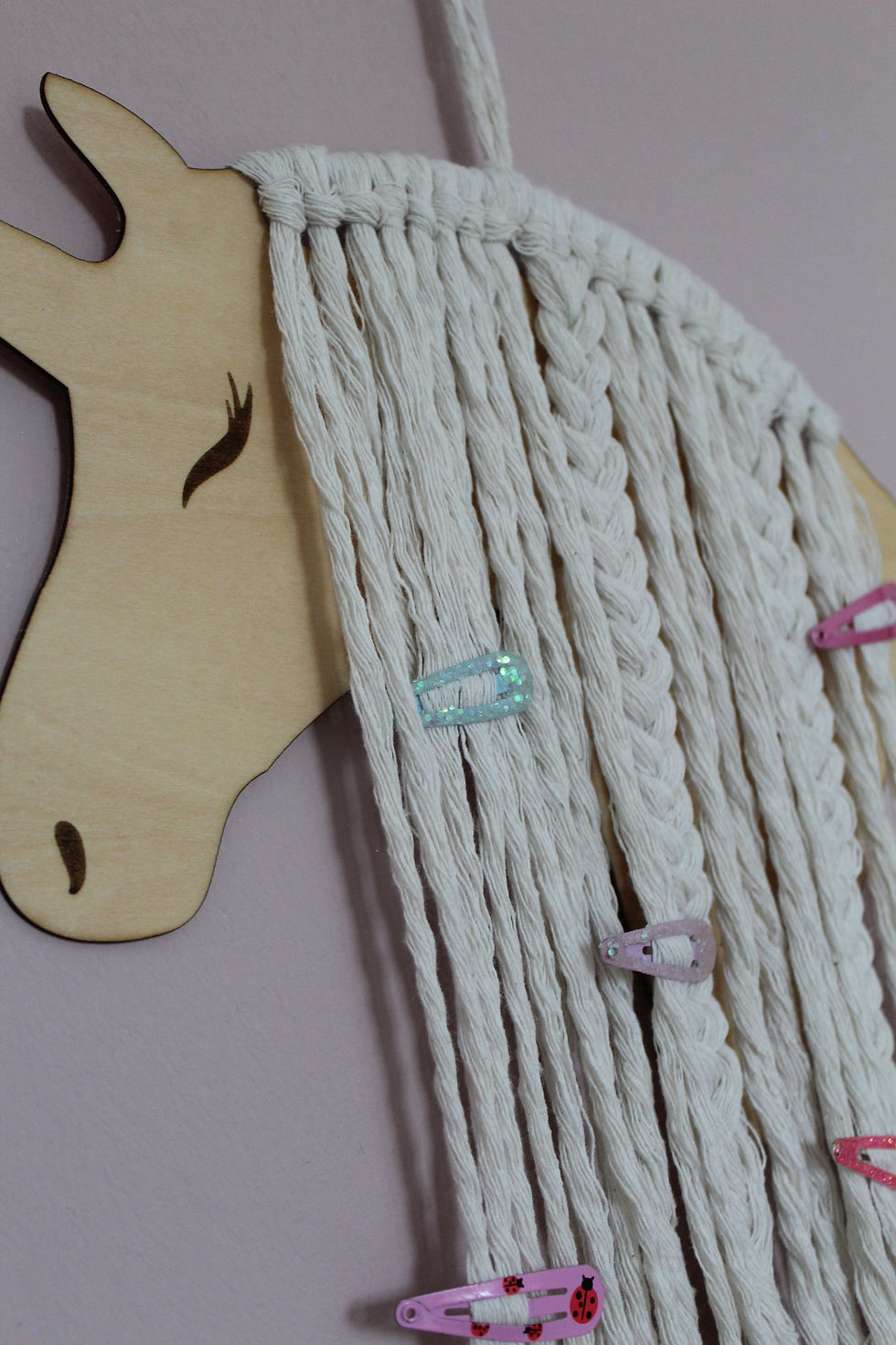 Miniaturbild: Haarspangenhalter "Einhorn"
