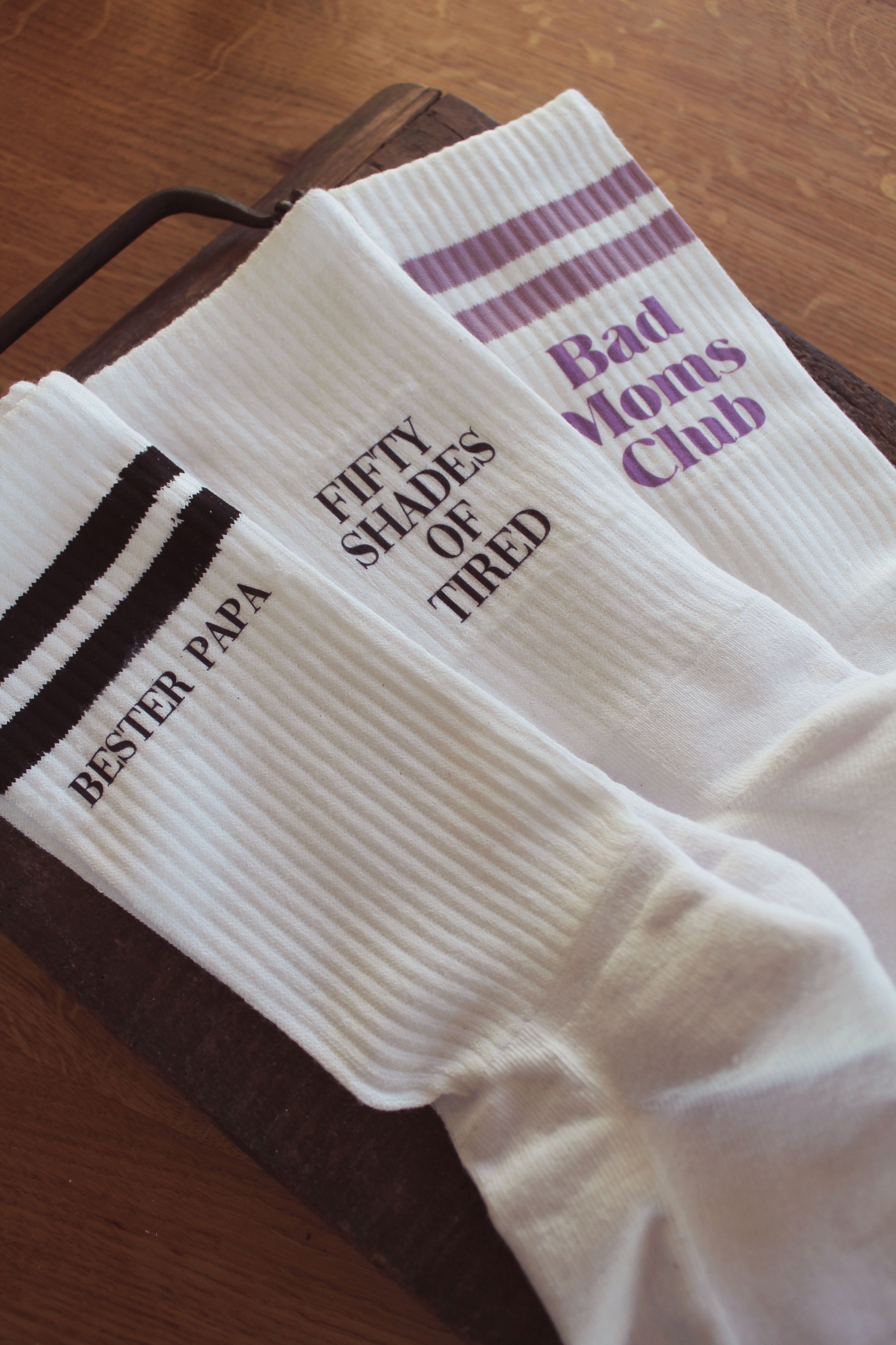 Tennissocke individuell bedruckt