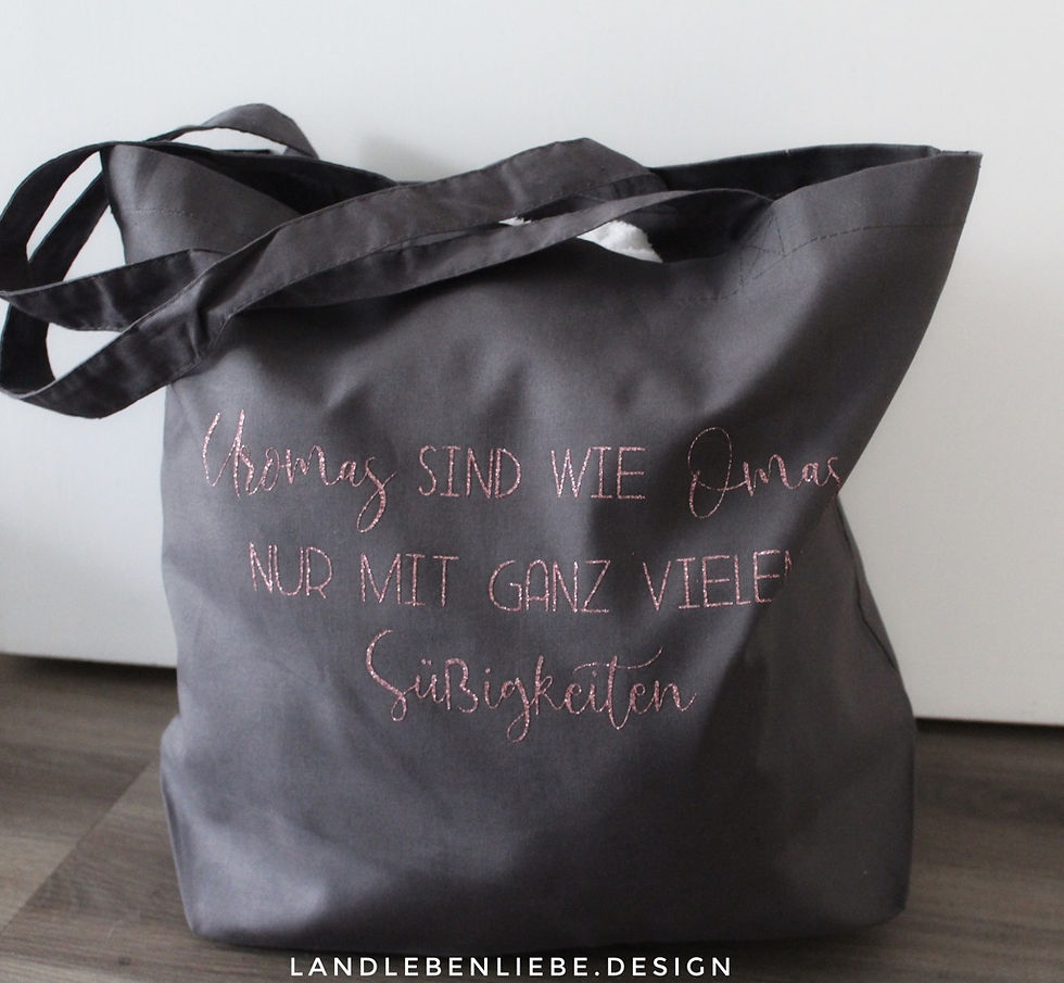 Stoffbeutel Shopper "Uromas"