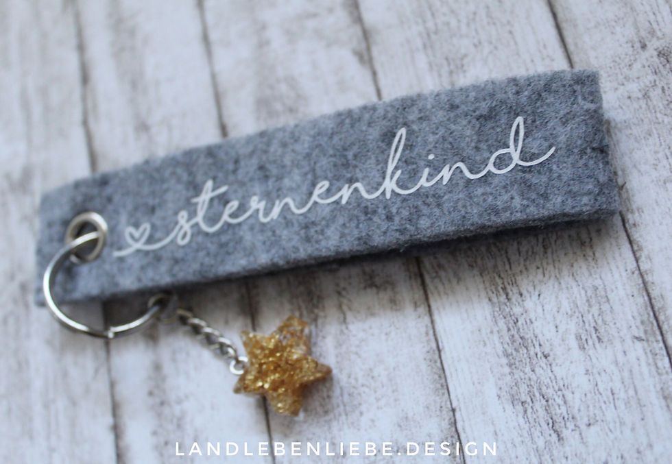 Miniaturbild: Schlüsselanhänger "Sternenkind"  ★