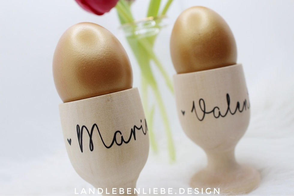 Miniaturbild: Eierbecher aus Holz