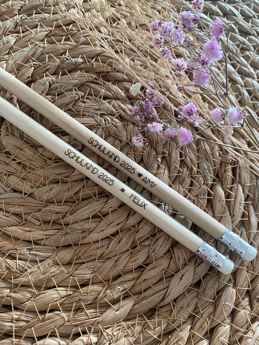 Bleistift Natur "Schulkind 2025"