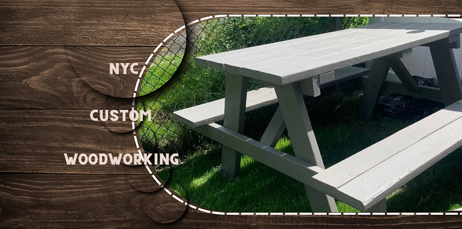 Custom Built Adult Picnic Table