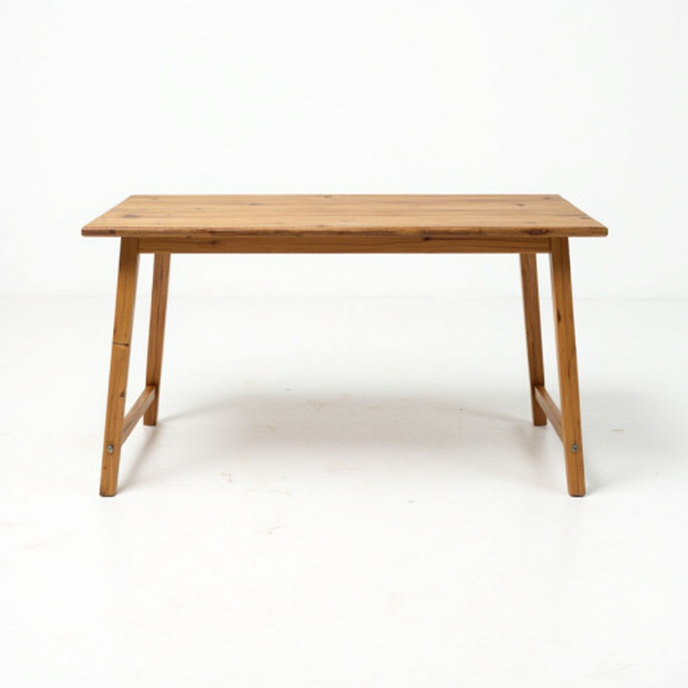 Folding Bamboo Table