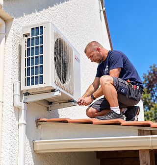 Installation experte d’un climatiseur extérieur.png
