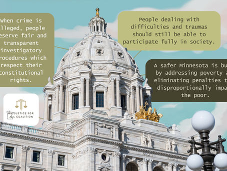 For a Fairer Justice System, These Are the Bills the Justice For All Coalition is Advocating For in 2026