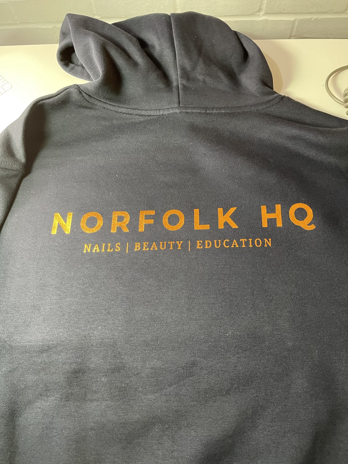 Personalised business hoodies