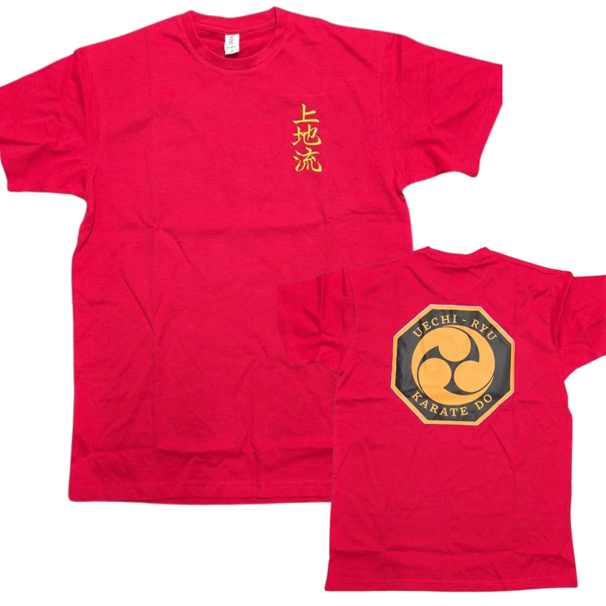 Embroidered and DTF custom t-shirt