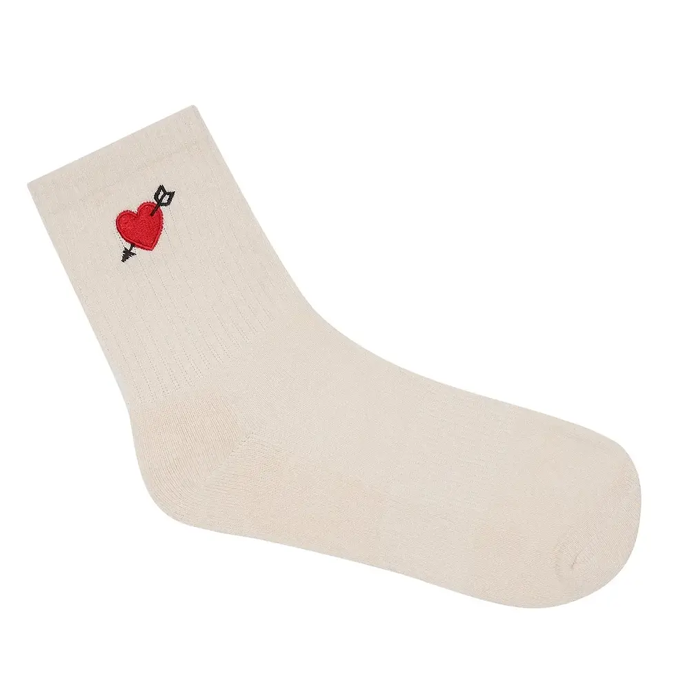 サムネイル： Crew Non Slip Grip Socks - Cupid