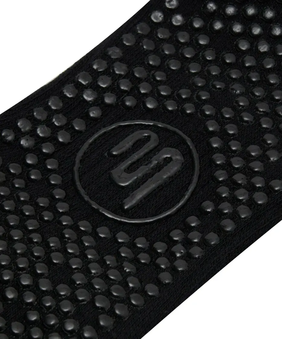 Thumbnail: Slide On Non Slip Grip Socks - Classic Black