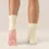 サムネイル： Crew Non Slip Grip Socks - Pilates Club Yellow