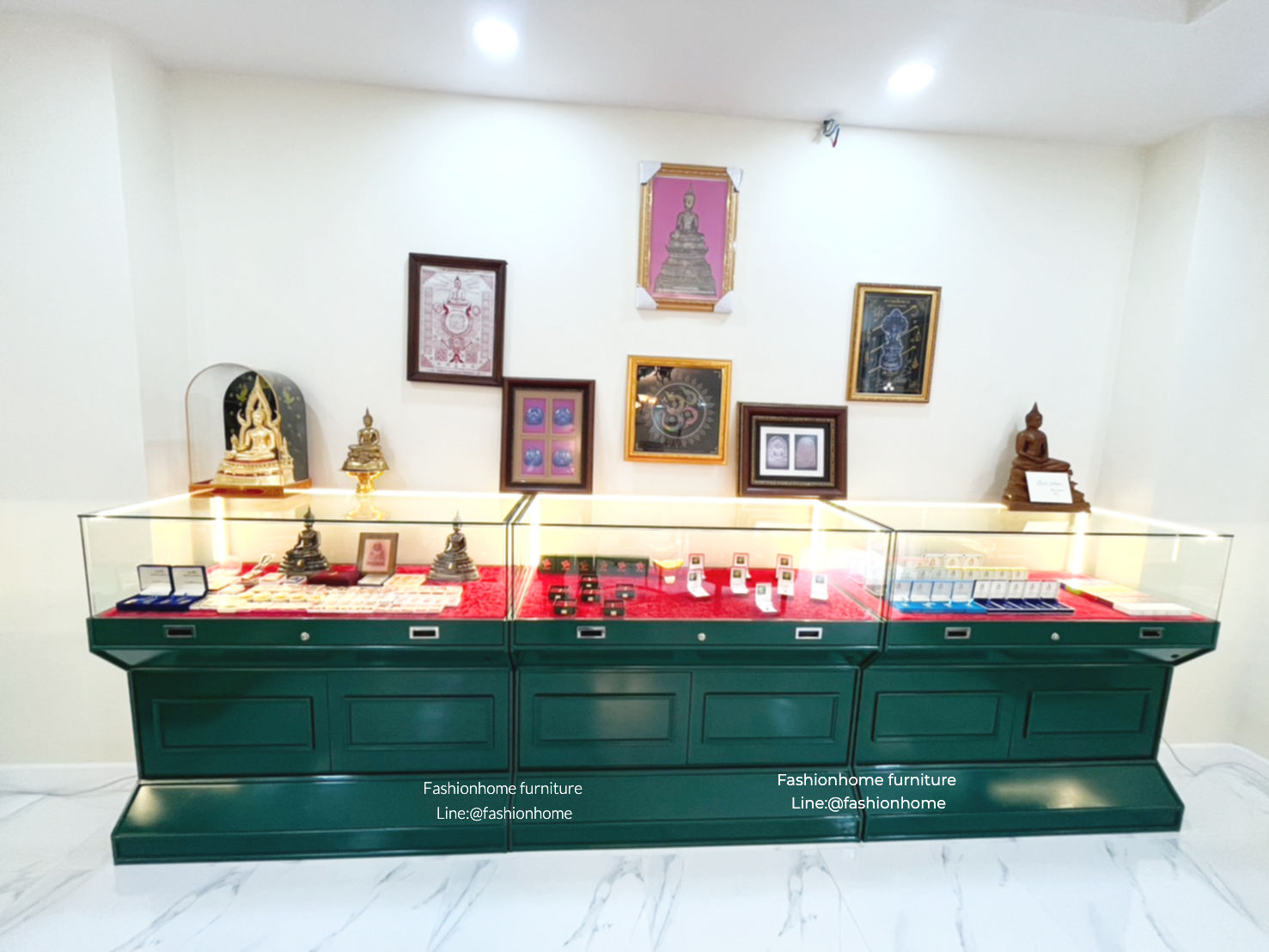 ตู้โชว์จิวเวลรี่ ตู้พระ