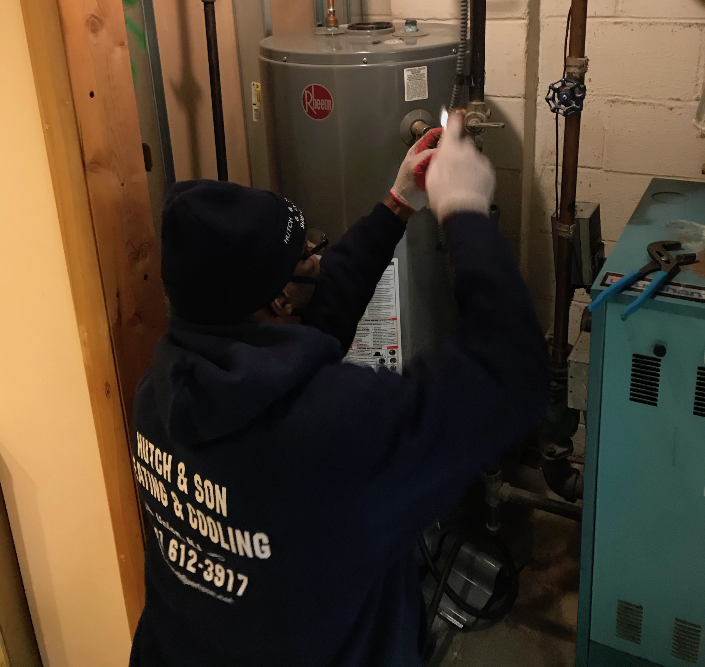 Hutch & Son: Heating and Cooling work 1