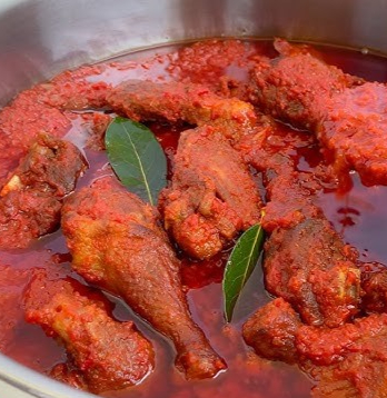 Arranged Food and Objects