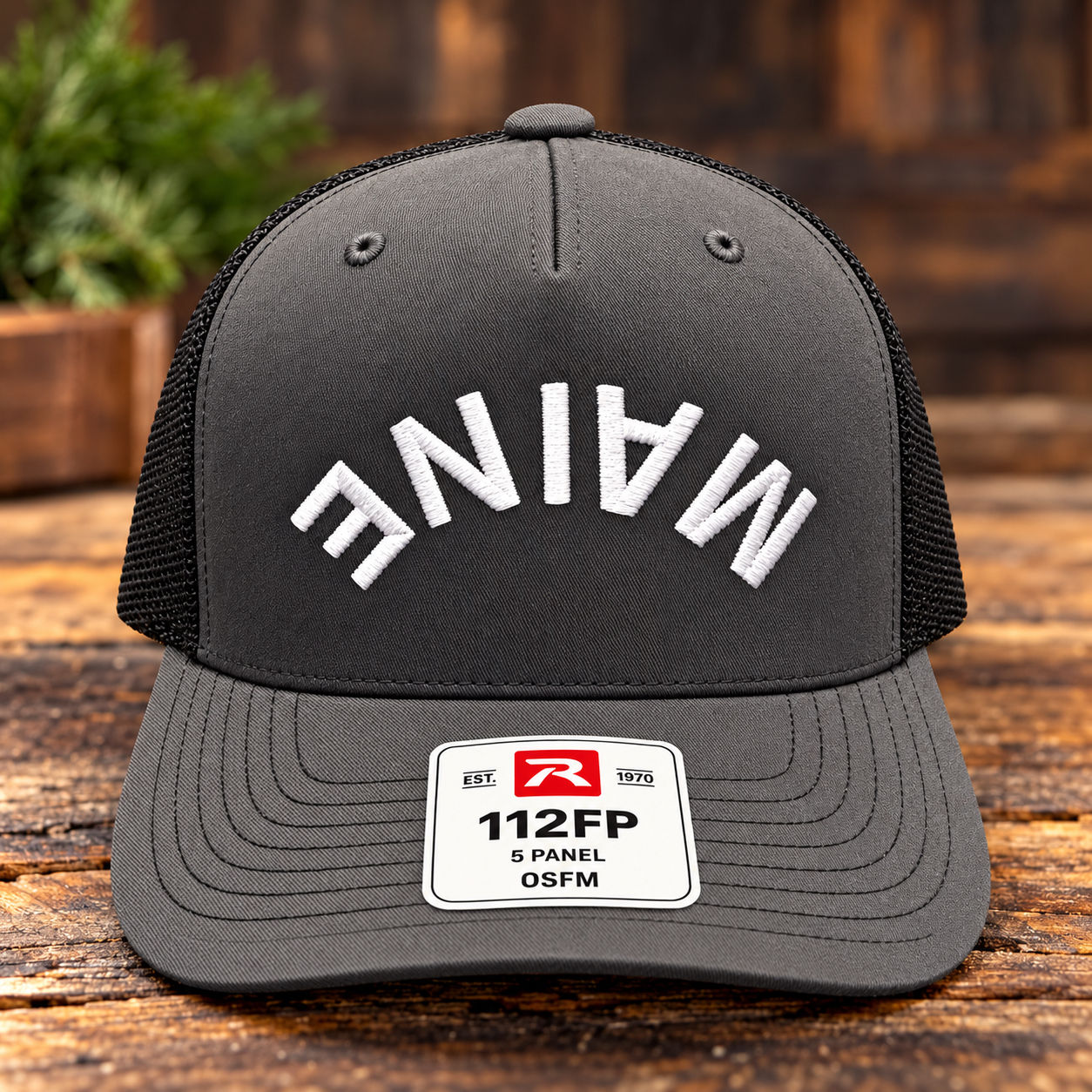 Maine Embroidered Hat