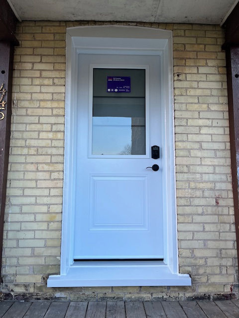Door Job #1-New Door outside view