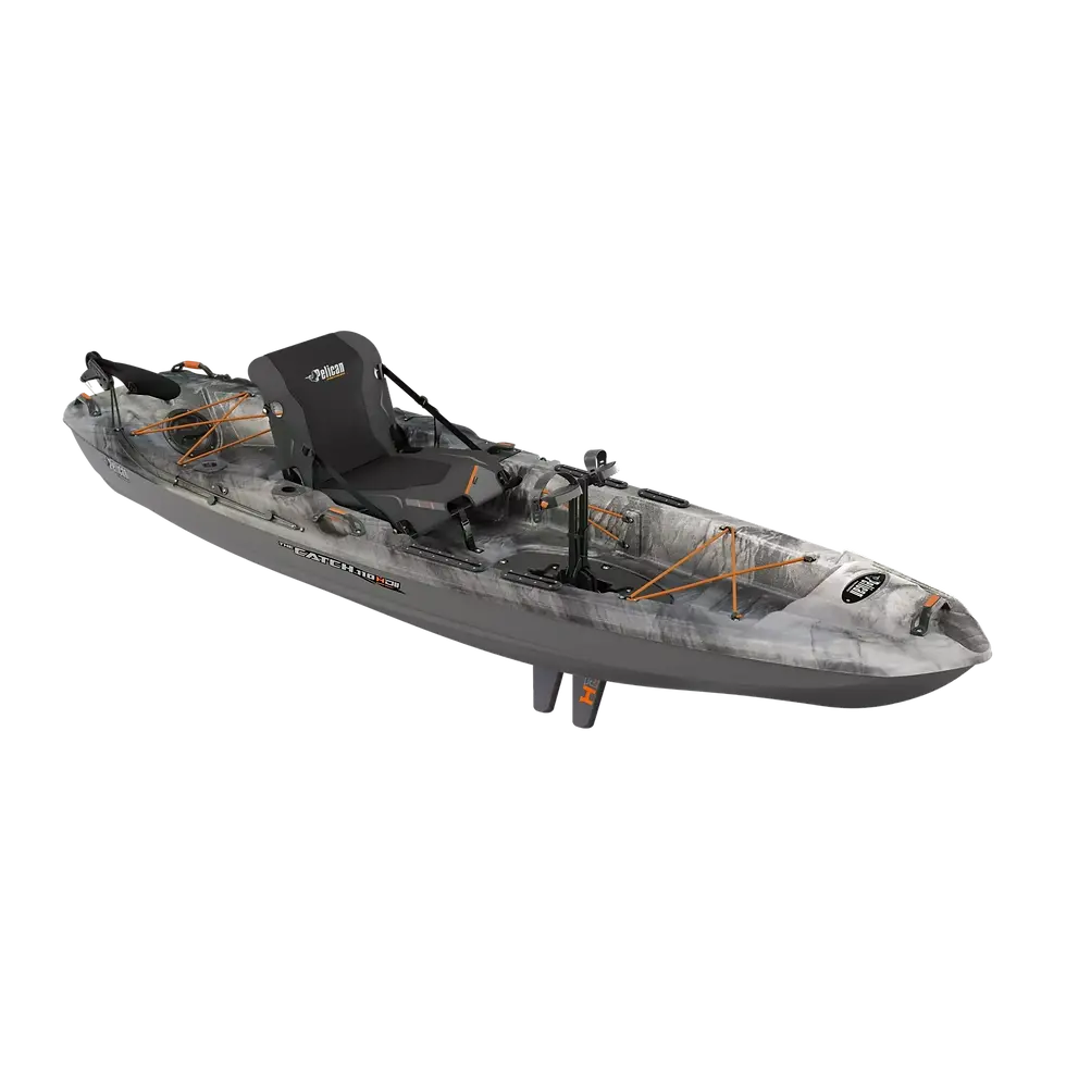 Catch 110 HDII Pedal Drive Fishing Kayak: Outback