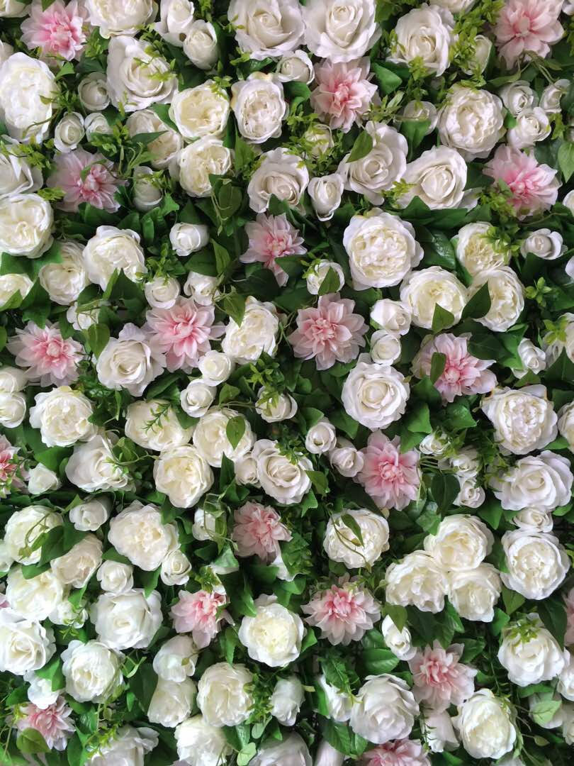 Thumbnail: peony flower wall, pink flower wall