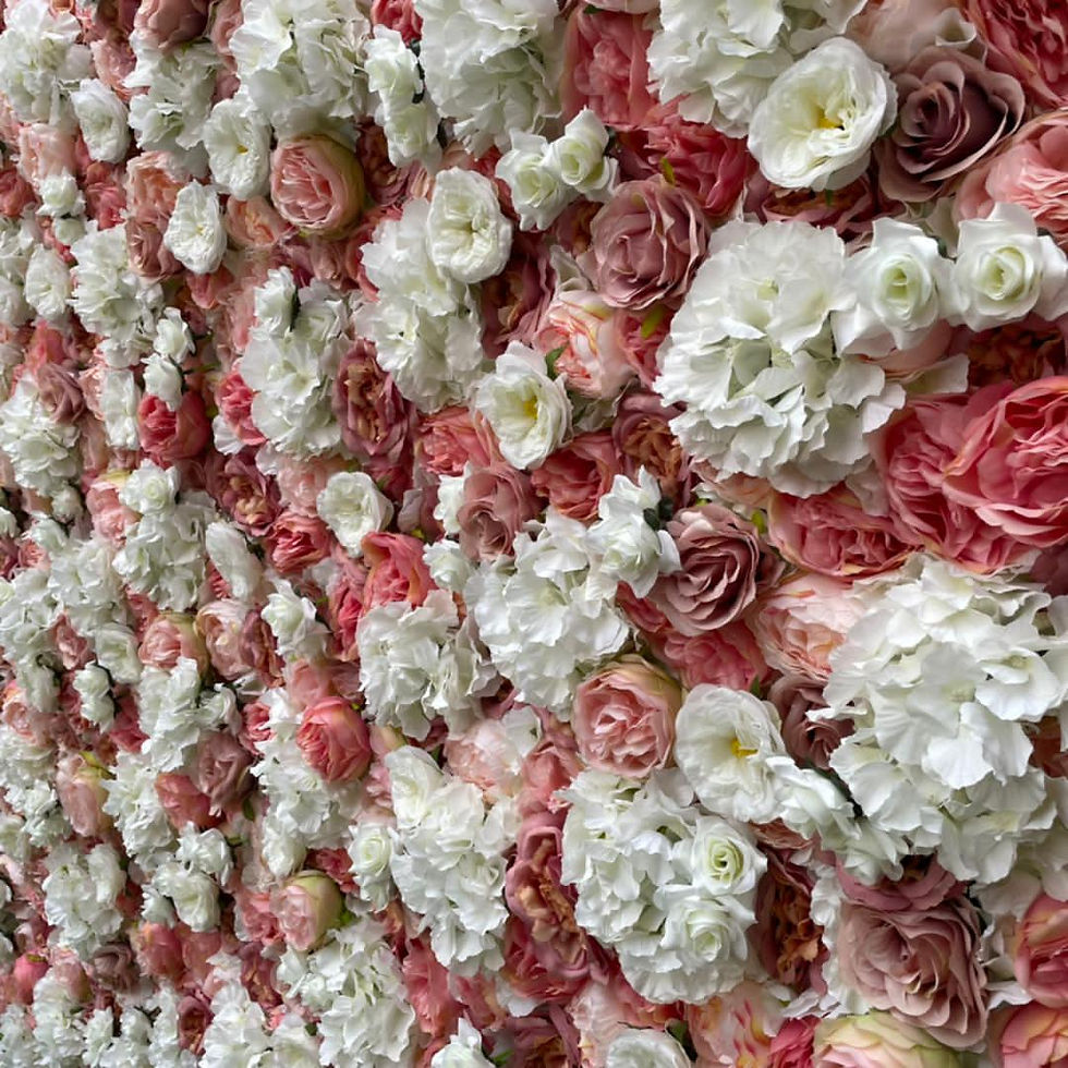 Thumbnail: Blush Pink FlowerWall, blush flower wall, pink flower wall, bespoke flower wall, luxury flower wall, wedding backdrop, luxury