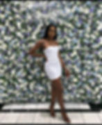 blue flower wall, bespoke flower wall, artificial flower wall, foliage flower wall, foliage wall, grass wall
