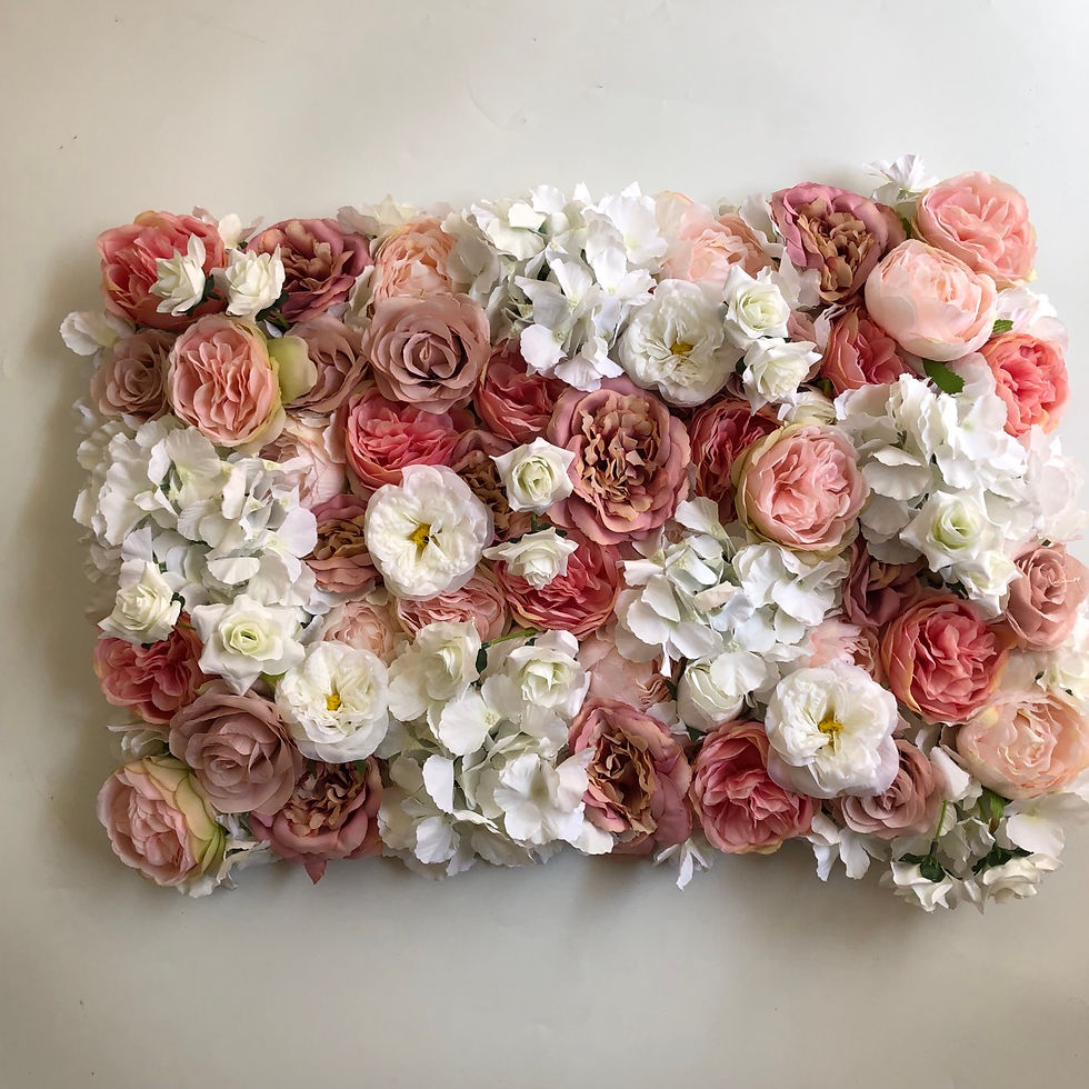 Thumbnail: Blush Pink FlowerWall, blush flower wall, pink flower wall, bespoke flower wall, luxury flower wall, wedding backdrop, luxury