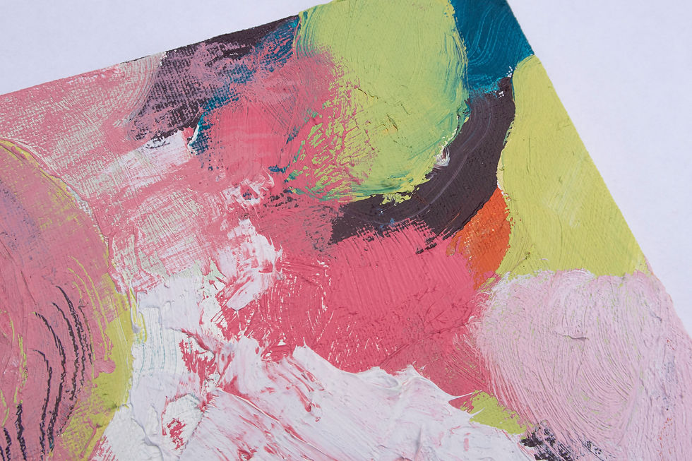 Thumbnail: Lake of Dreams Abstract Oil Painting