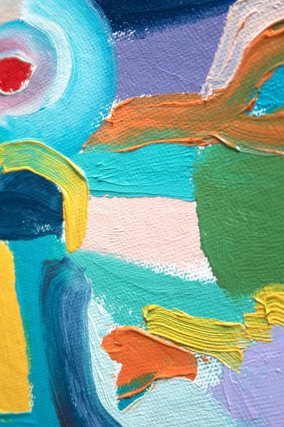 Thumbnail: Birds Eye Abstract Oil Painting