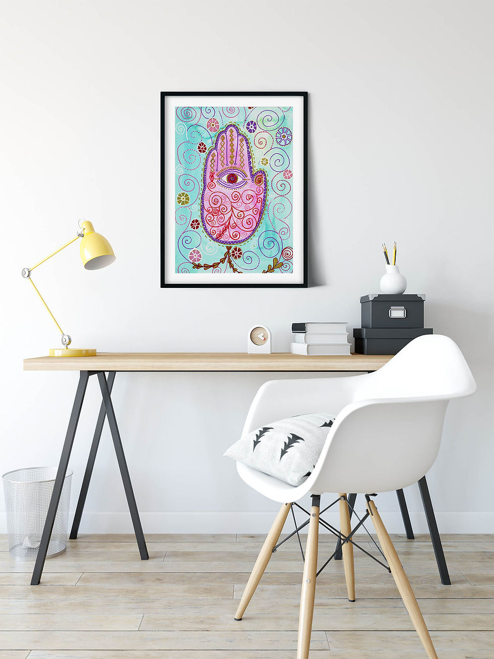Thumbnail: Hamsa Hand Downloadable Art Print