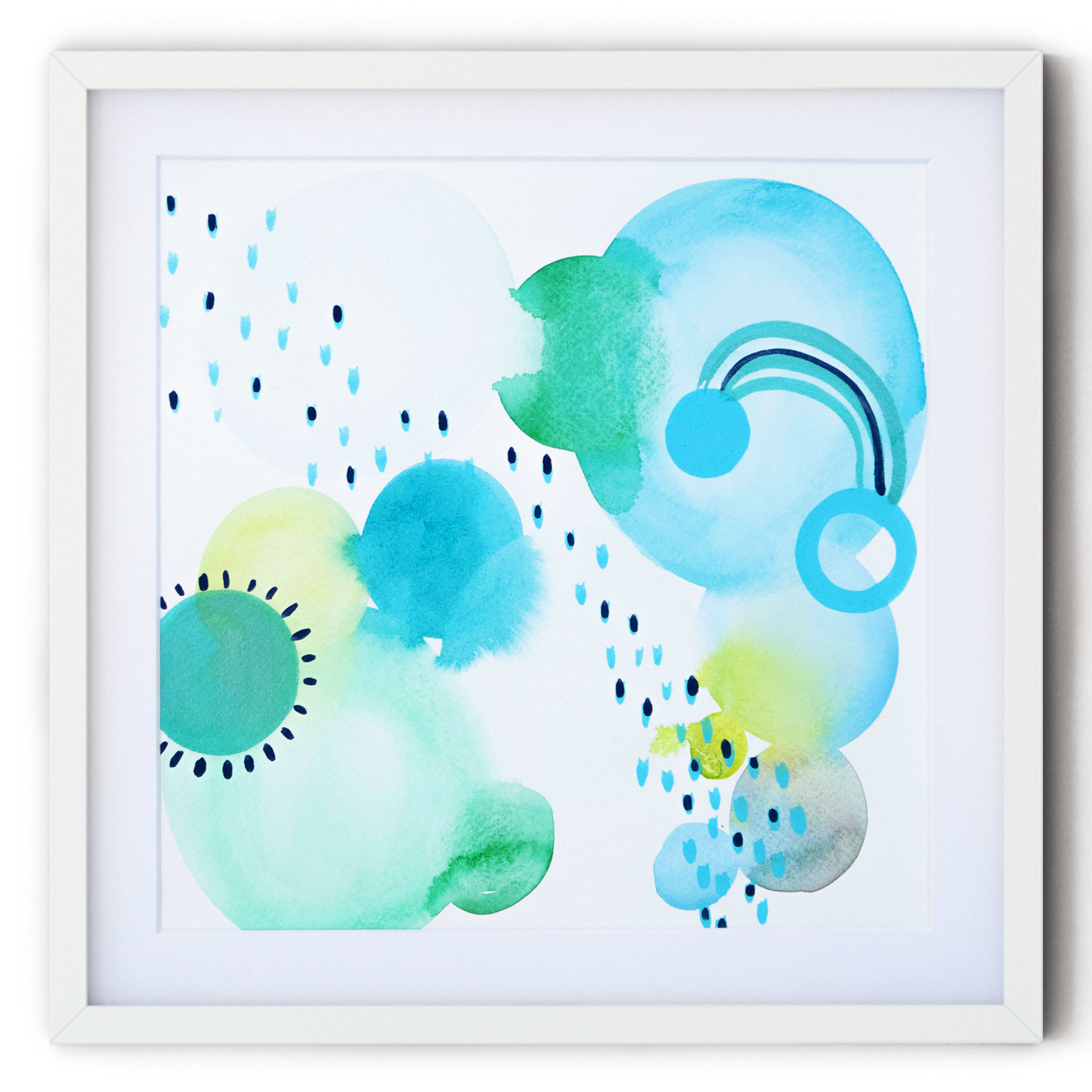 soft rain watercolour painting by suzie cumming