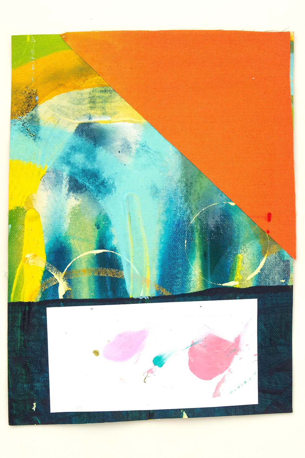 Thumbnail: Triangle and two circles collage by Suzie Cumming
